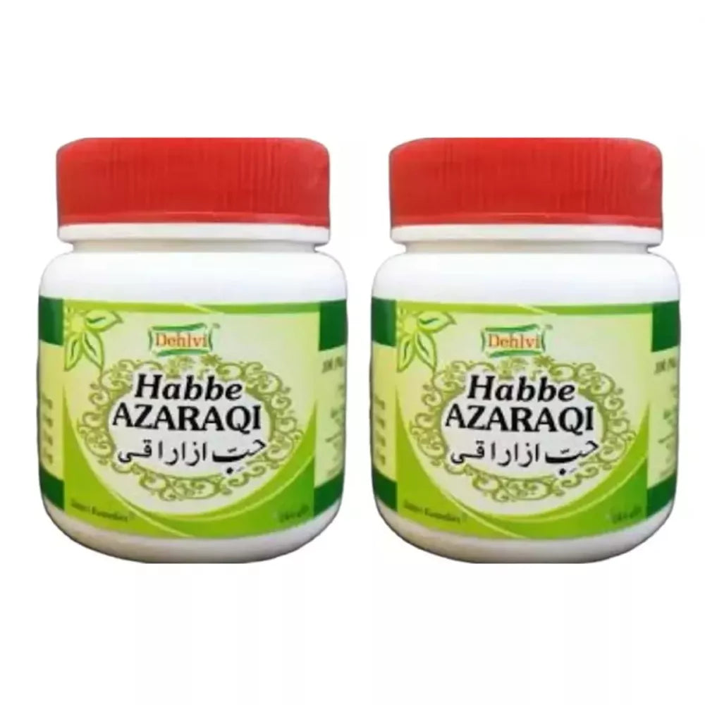 Dehlvi Habbe Azaraqi - 100 Tabs (Pack of 2)